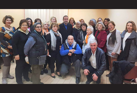 Κοπή πίτας εθελοντριών και εθελοντών της Διεύθυνσης Κοινωνικής Πολιτικής & Υγείας