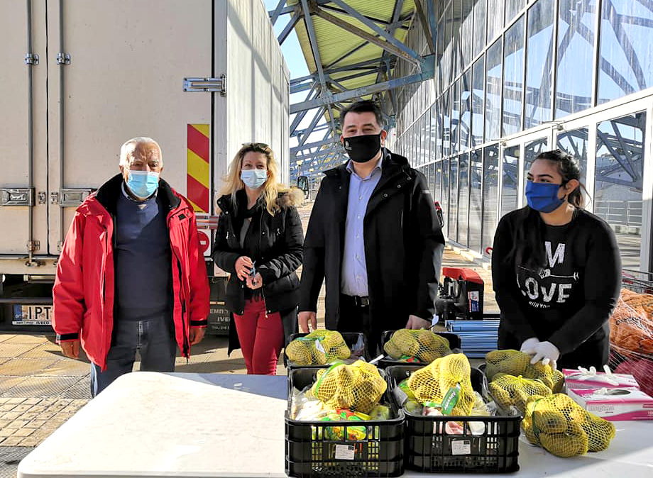 Διανομή τροφίμων στους δικαιούχους ΚΕΑ – Ωφελουμένους ΤΕΒΑ