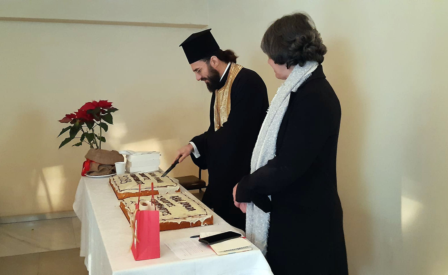 Ο Εξωραϊστικός και Πολιτιστικός Σύλλογος Πανοράματος Γαλατσίου έκοψε την Πρωτοχρονιάτικη πίτα του