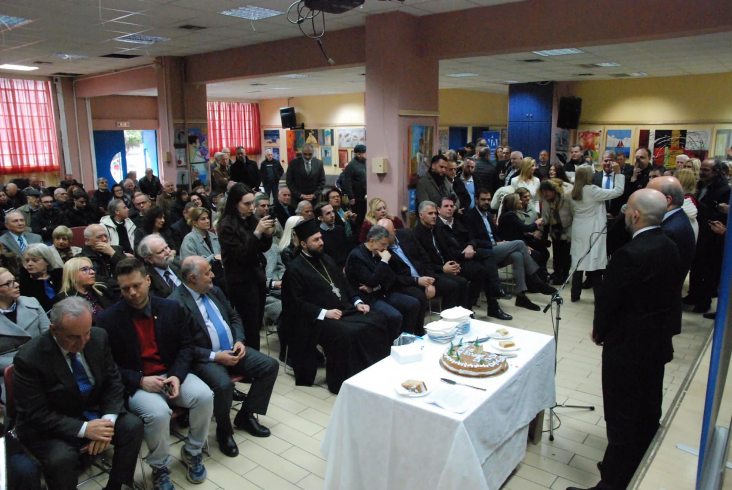 Σε Κλίμα Ενθουσιασμού και Συλλογικής Δύναμης η Κοπή της Βασιλόπιτας της ΔΗΜ.Τ.Ο. Ν.Δ. Γαλατσίου