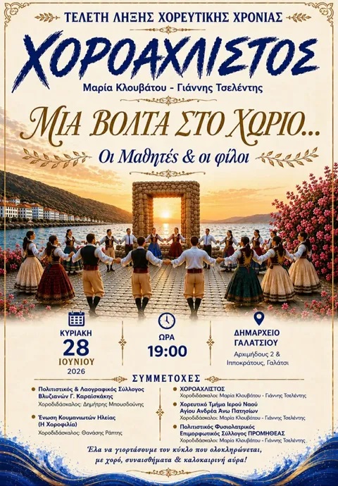 Ο ΧΟΡΟΑΧΛΙΣΤΟΣ παρουσιάζει «Μια βόλτα στο χωριό»